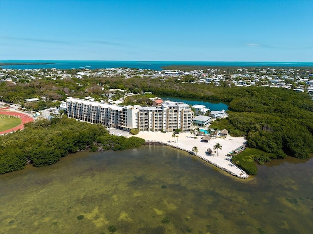 200 Wrenn St Ph 701, Plantation Key, FL 33070 - drone / aerial view of a large body of water and apartment complex
