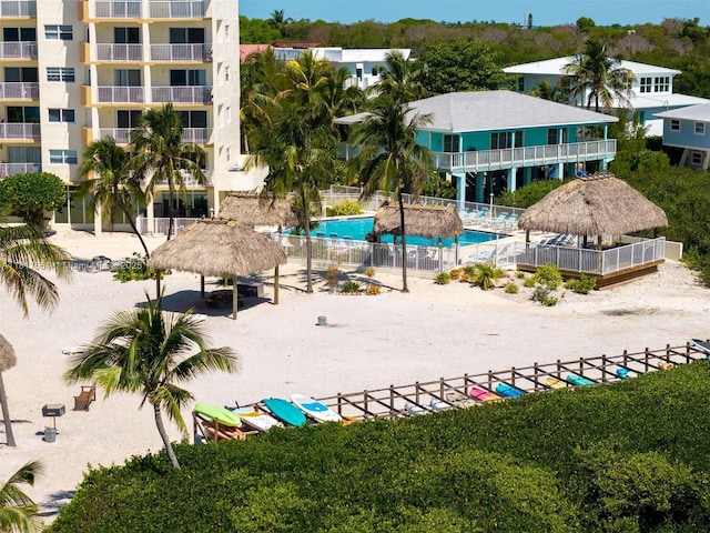 200 Wrenn St Ph 701, Plantation Key, FL 33070 - community pool featuring a gazebo
