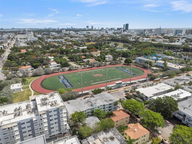 1100 11th St Unit 208, Miami Beach, FL 33139 - aerial view of city skyline