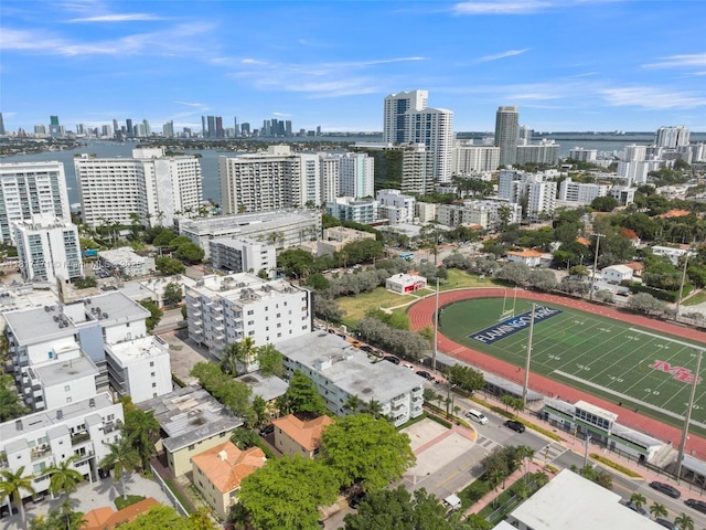 1100 11th St Unit 208, Miami Beach, FL 33139 - bird's eye view of skyline