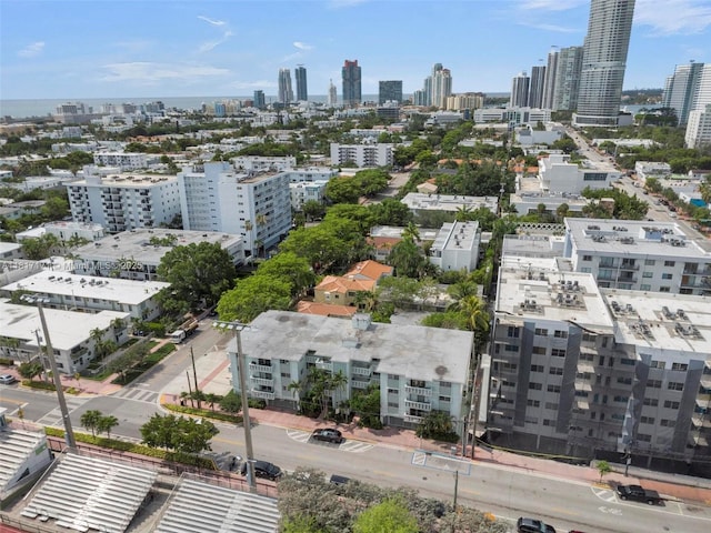 1100 11th St Unit 208, Miami Beach, FL 33139 - aerial view of city skyline