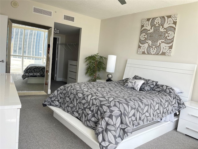 1750 N Bayshore Dr Unit 1414, Miami, FL 33132 - bedroom featuring carpet, a closet, and a spacious closet