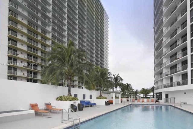 1750 N Bayshore Dr Unit 1414, Miami, FL 33132 - community pool featuring a patio