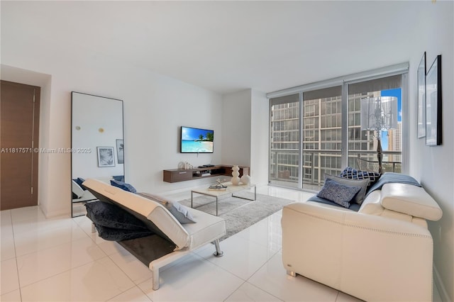 485 Brickell Ave Unit 1801, Miami, FL 33131 - view of tiled living room