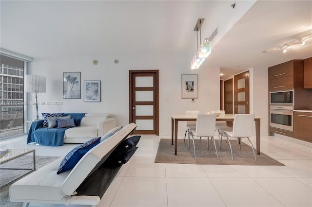 485 Brickell Ave Unit 1801, Miami, FL 33131 - living area with light tile patterned floors