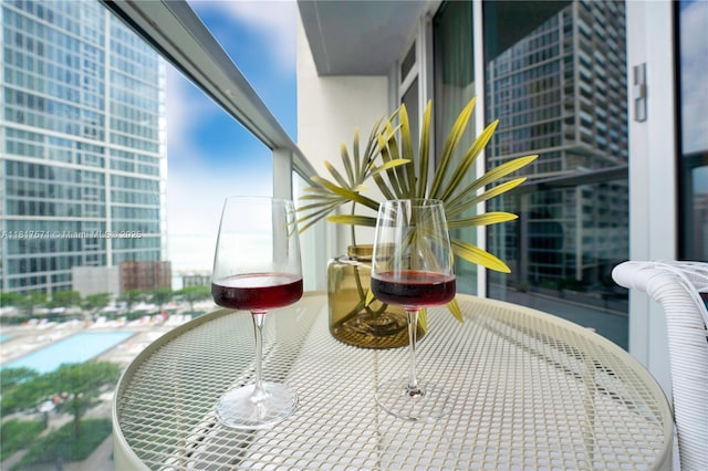 485 Brickell Ave Unit 1801, Miami, FL 33131 - view of balcony