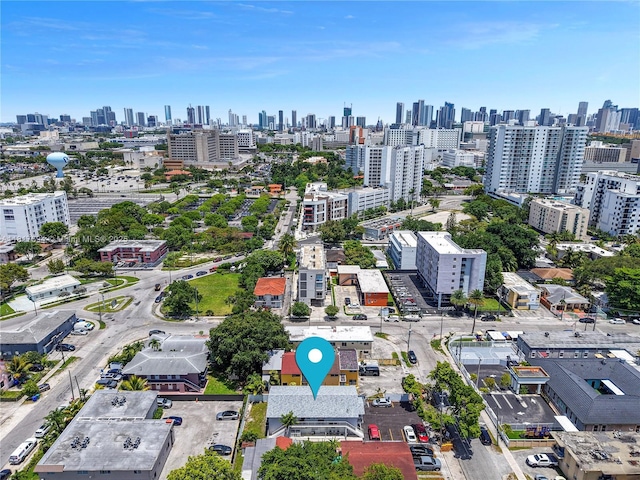 1621 NW 16th St, Miami, FL 33125 - aerial view of city skyline