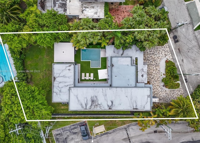 1845 NE 124th St, North Miami, FL 33181 - view of property location with property parcel outlined