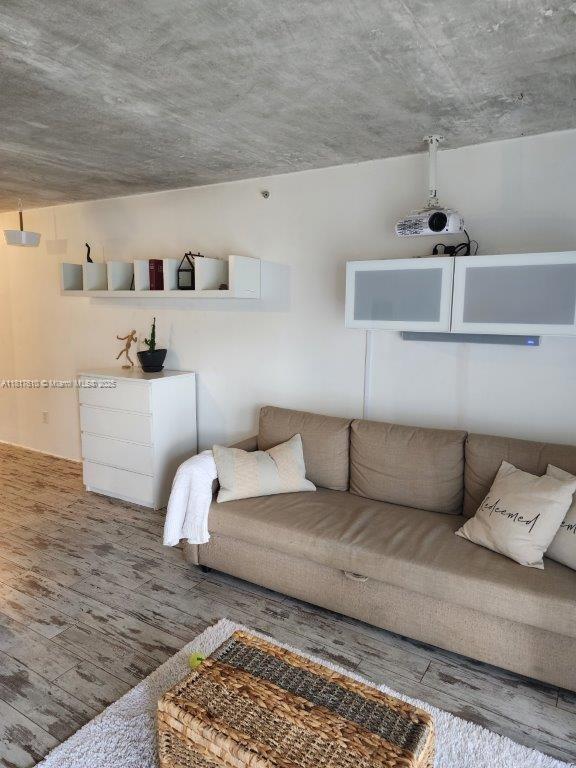 460 S Park Rd Unit 6-209, Hollywood, FL 33021 - living room featuring wood finished floors