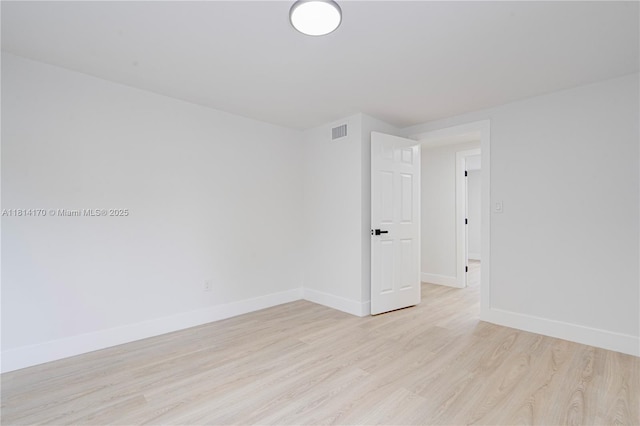 6044 SW 37th St, Miramar, FL 33023 - spare room with light wood-style floors and baseboards