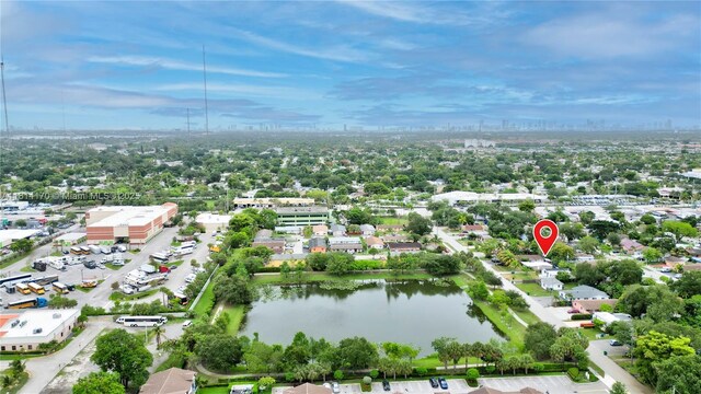 6044 SW 37th St, Miramar, FL 33023 - aerial view of property's location featuring a nearby body of water