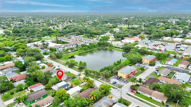 6044 SW 37th St, Miramar, FL 33023 - aerial overview of property's location with a nearby body of water