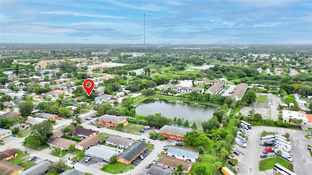 6044 SW 37th St, Miramar, FL 33023 - aerial overview of property's location with a nearby body of water