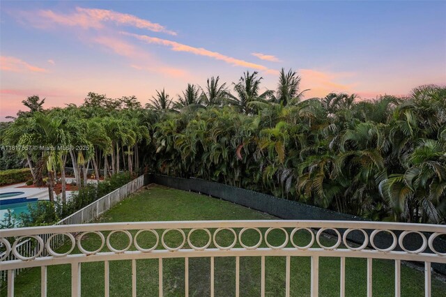 4425 NW 93rd Doral Ct, Doral, FL 33178 - view of balcony at dusk