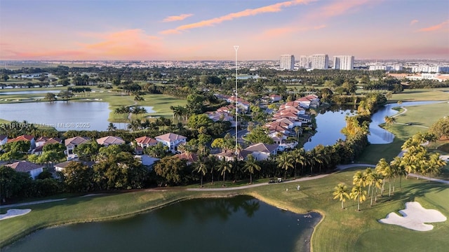4425 NW 93rd Doral Ct, Doral, FL 33178 - aerial overview of property's location with a nearby body of water and a local golf course