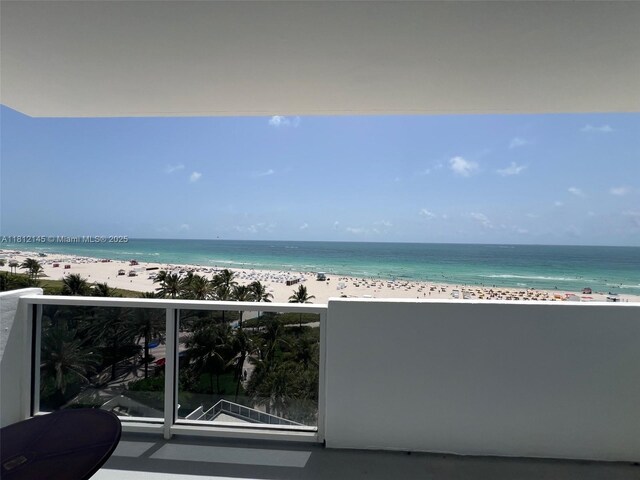 100 Lincoln Rd Unit 848, Miami Beach, FL 33139 - water view with nearby beach