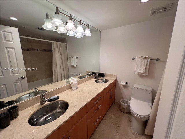 100 Lincoln Rd Unit 848, Miami Beach, FL 33139 - bathroom with toilet and double vanity