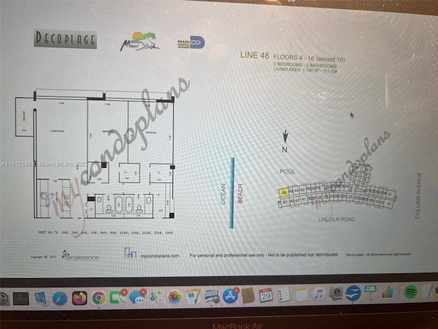 100 Lincoln Rd Unit 848, Miami Beach, FL 33139 - floor plan / room layout