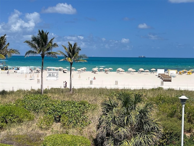 100 Lincoln Rd Unit 848, Miami Beach, FL 33139 - water view with nearby beach