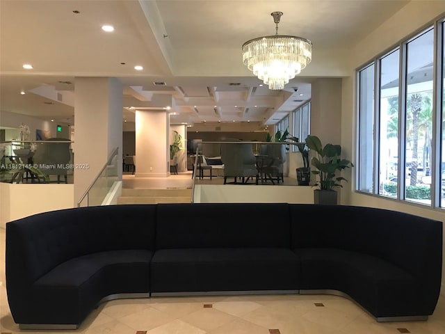 100 Lincoln Rd Unit 848, Miami Beach, FL 33139 - building lobby featuring recessed lighting