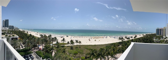 100 Lincoln Rd Unit 848, Miami Beach, FL 33139 - water view with local beach