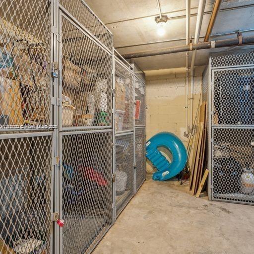 110 Salamanca Ave Unit 207, Coral Gables, FL 33134 - storage room featuring an exterior structure
