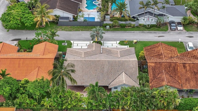 5976 SW 88th Pl, Miami, FL 33173 - drone / aerial view of a pool