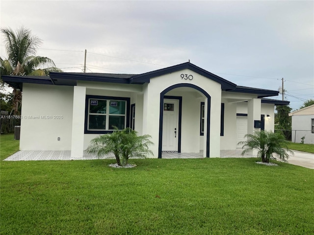 930 34th St, West Palm Beach, FL 33407 - single story home featuring stucco siding and a front yard