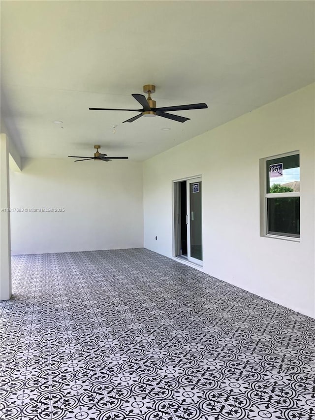930 34th St, West Palm Beach, FL 33407 - unfurnished sunroom with lofted ceiling