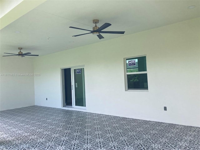 930 34th St, West Palm Beach, FL 33407 - view of patio / terrace featuring ceiling fan
