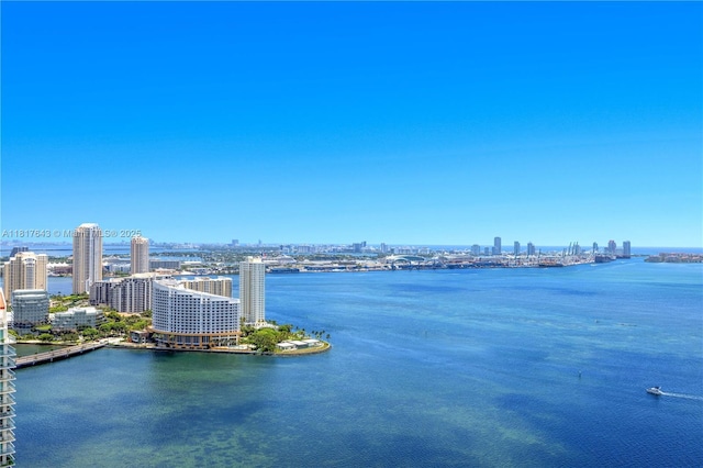 1331 Brickell Bay Dr Unit 4001, Miami, FL 33131 - water view with nearby urban area