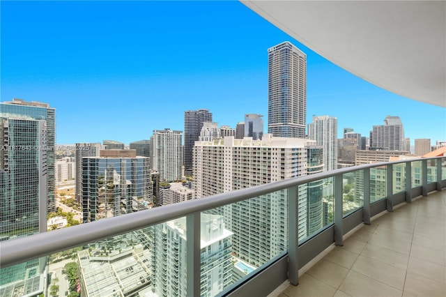 1331 Brickell Bay Dr Unit 4001, Miami, FL 33131 - balcony with a skyline view