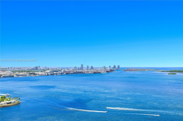 1331 Brickell Bay Dr Unit 4001, Miami, FL 33131 - water view featuring skyline