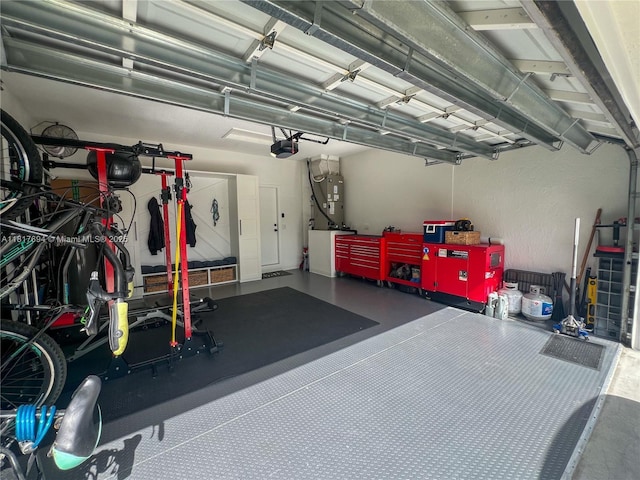 7714 NW 70th Way, Parkland, FL 33067 - garage featuring a garage door opener and heating unit
