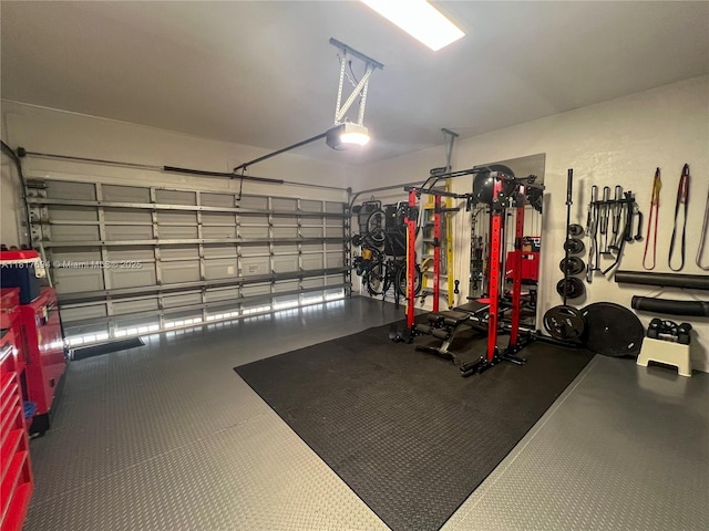 7714 NW 70th Way, Parkland, FL 33067 - garage with a garage door opener