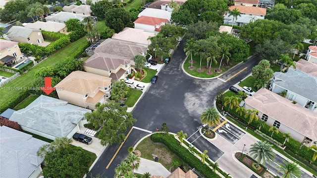 7714 NW 70th Way, Parkland, FL 33067 - aerial overview of property's location with nearby suburban area