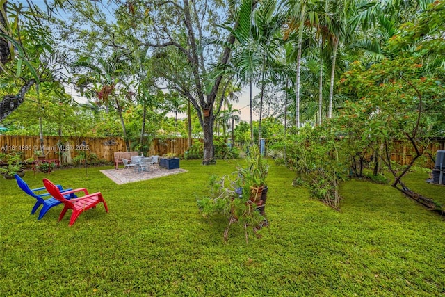 81 Hough Dr, Miami Springs, FL 33166 - fenced backyard featuring a patio