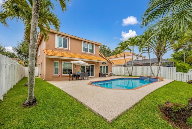 13344 NW 7th St, Plantation, FL 33325 - view of pool featuring a patio area