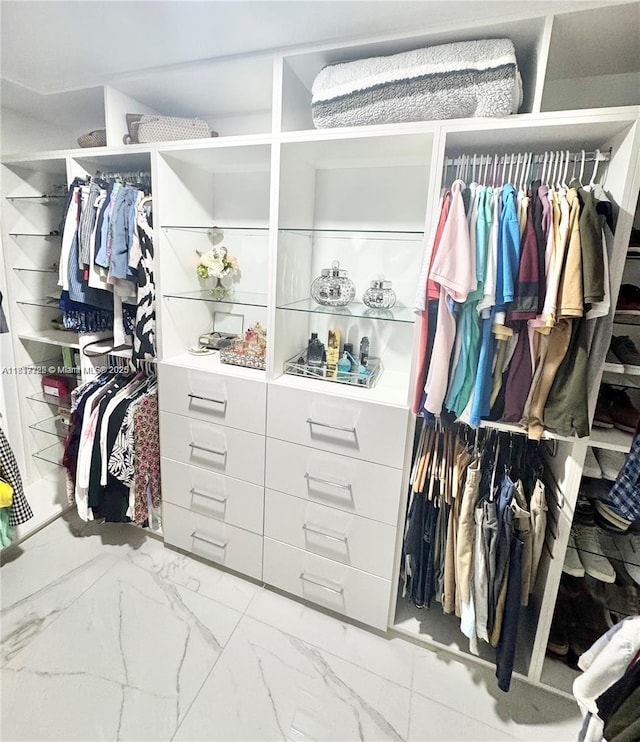 4524 SW 9th Pl, Cape Coral, FL 33914 - walk in closet with marble finish flooring