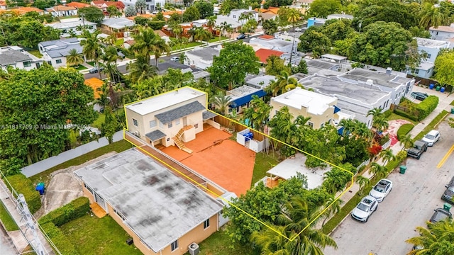 2385 SW 17th St, Miami, FL 33145 - aerial view of residential area
