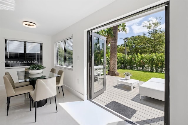 326 SW 20th Rd, Miami, FL 33129 - entryway with baseboards