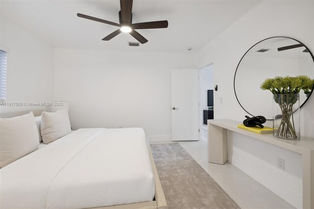 326 SW 20th Rd, Miami, FL 33129 - bedroom featuring ceiling fan