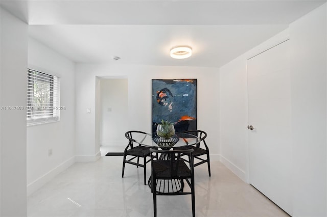 326 SW 20th Rd, Miami, FL 33129 - dining space with baseboards