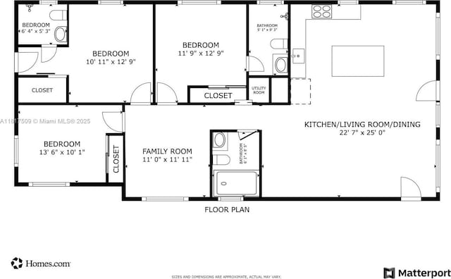 326 SW 20th Rd, Miami, FL 33129 - view of floor plan / room layout