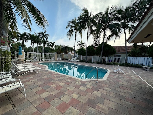 17253 NW 6th Ct, Pembroke Pines, FL 33029 - community pool featuring a patio