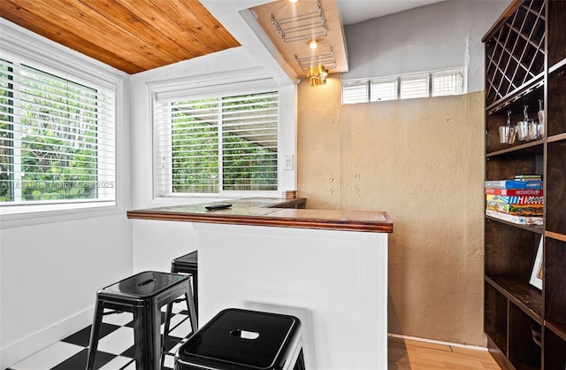 1636 Arthur St, Hollywood, FL 33020 - detailed view of a textured wall and baseboards