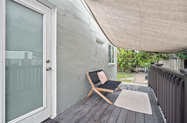 1636 Arthur St, Hollywood, FL 33020 - wooden deck with a fenced backyard