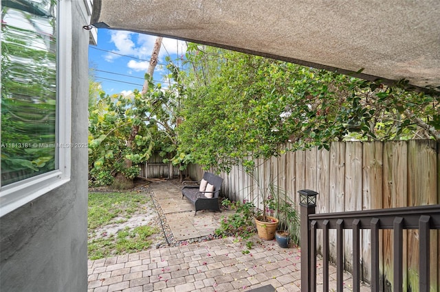 1636 Arthur St, Hollywood, FL 33020 - fenced backyard featuring a patio area
