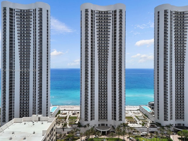 15901 Collins Ave Unit 403, Sunny Isles Beach, FL 33160 - view of property featuring a water view