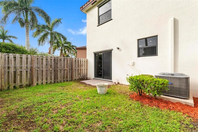 232 SE 33rd Ter, Homestead, FL 33033 - view of yard featuring cooling unit